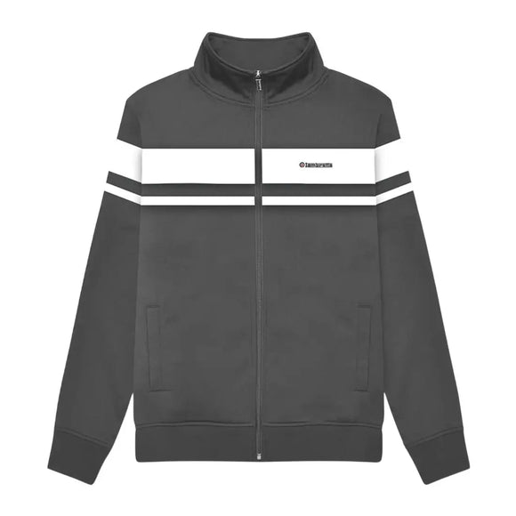 Lambretta Championship Track Top in Iron Grey