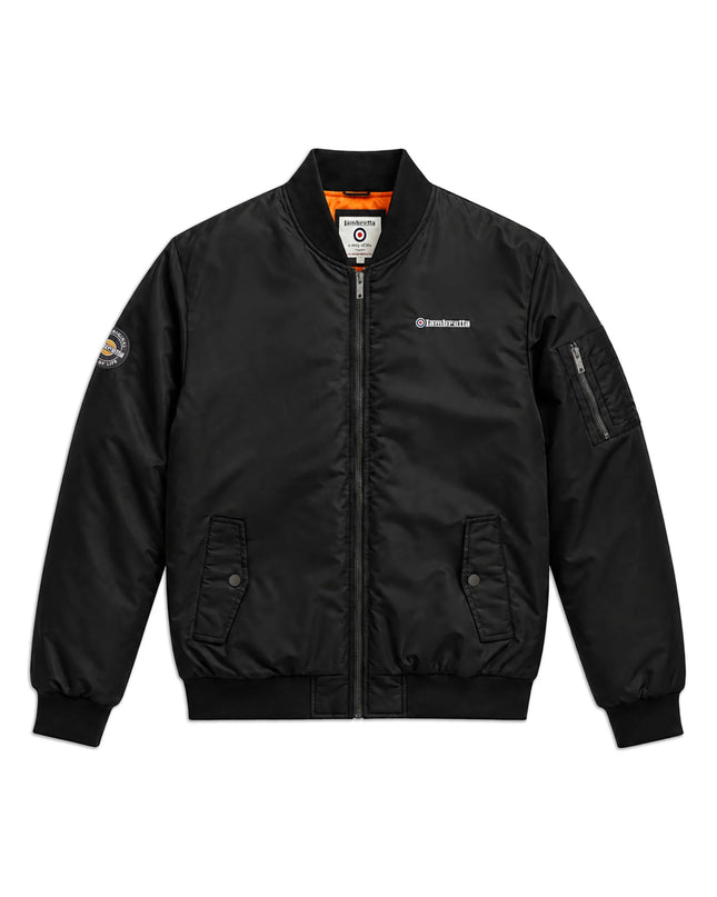 Lambretta MA-1 Bomber Jacket in Black