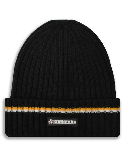 Lambretta Twin Tipped Beanie Black