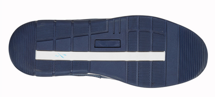 R21 3 Eyelet Casual Boat Shoe in Navy