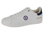 Load image into Gallery viewer, Lambretta White Target Trainers M432G - Raw Menswear
