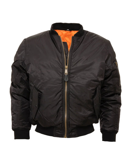 Relco MA1 Flight Jacket in Black
