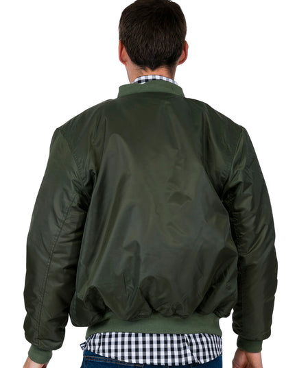 Relco MA1 Flight Jacket in Olive Green