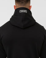 Load image into Gallery viewer, Marshall Artist Siren Full Zip Injection Hoodie // Black - Raw Menswear
