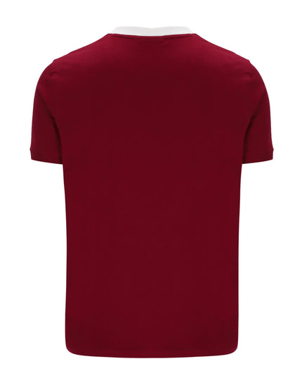 Sergio Tacchini Supermac Tee Rhubarb/Gardenia/Aruba Blue