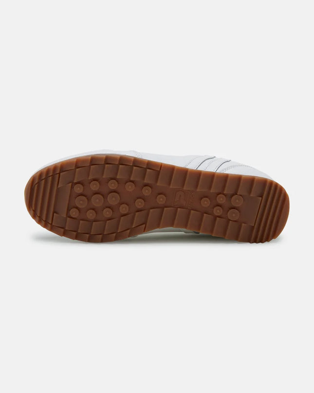 Patrick Rio Runner Trainer in White Leather