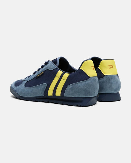 Patrick Forza Runner Trainer in Navy/Blue/Yellow