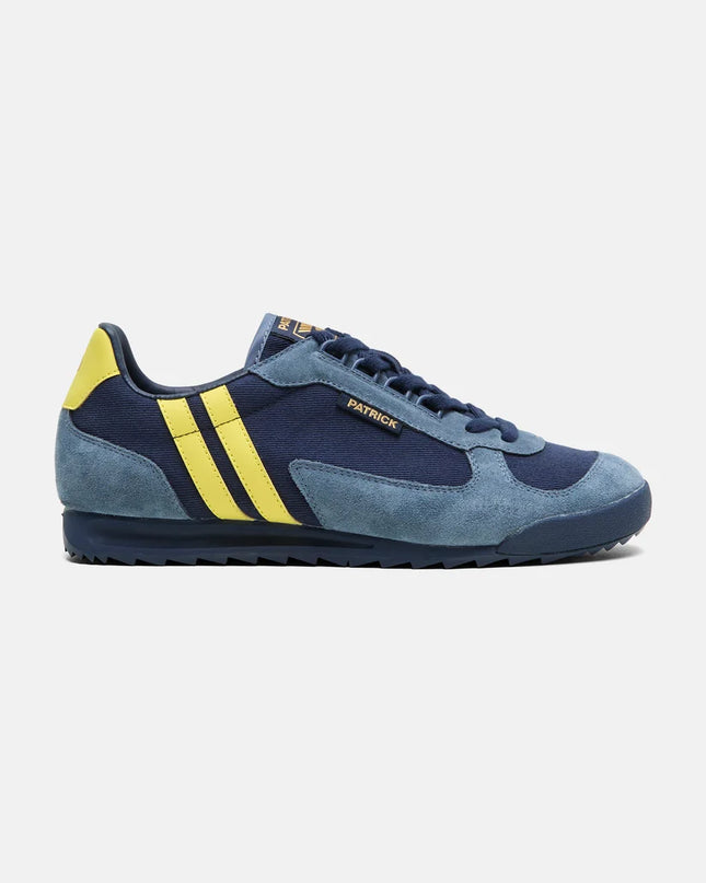 Patrick Forza Runner Trainer in Navy/Blue/Yellow