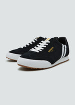 Load image into Gallery viewer, Patrick Rio Trainers Black/White - Raw Menswear
