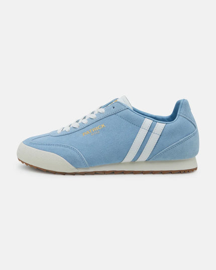Patrick Rio Runner Trainer in Sky Blue/White