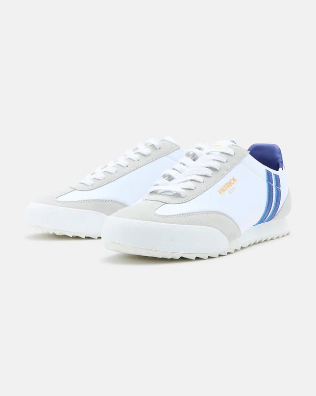 Patrick Rio Runner Trainers White/Blue - 1036