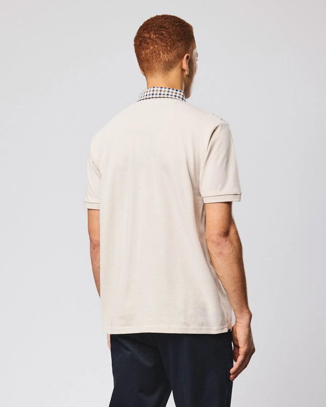 Weekend Offender Costa Polo Shirt Cement