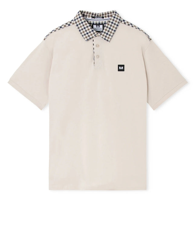 Weekend Offender Costa Polo Shirt Cement