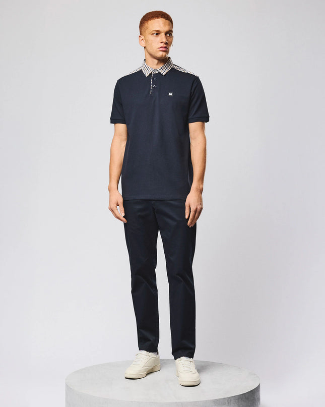 Weekend Offender Costa Polo Shirt Navy