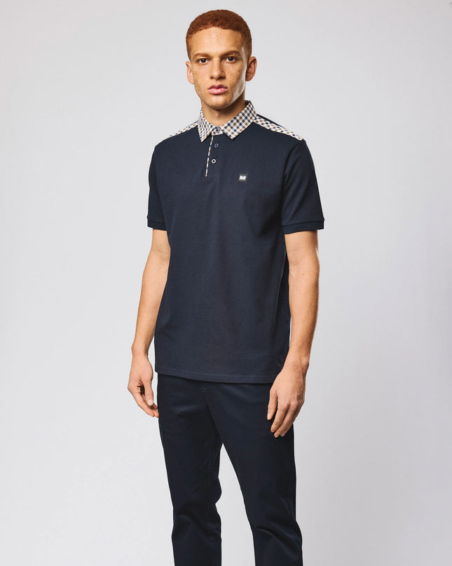 Weekend Offender Costa Polo Shirt Navy