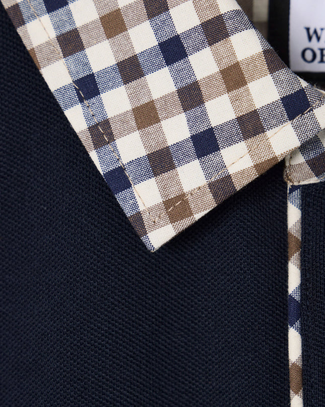 Weekend Offender Costa Polo Shirt Navy