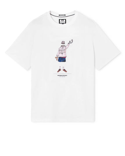 Weekend Offender Hassen Graphic Tee White