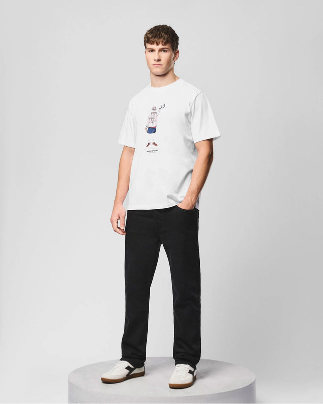 Weekend Offender Hassen Graphic Tee White