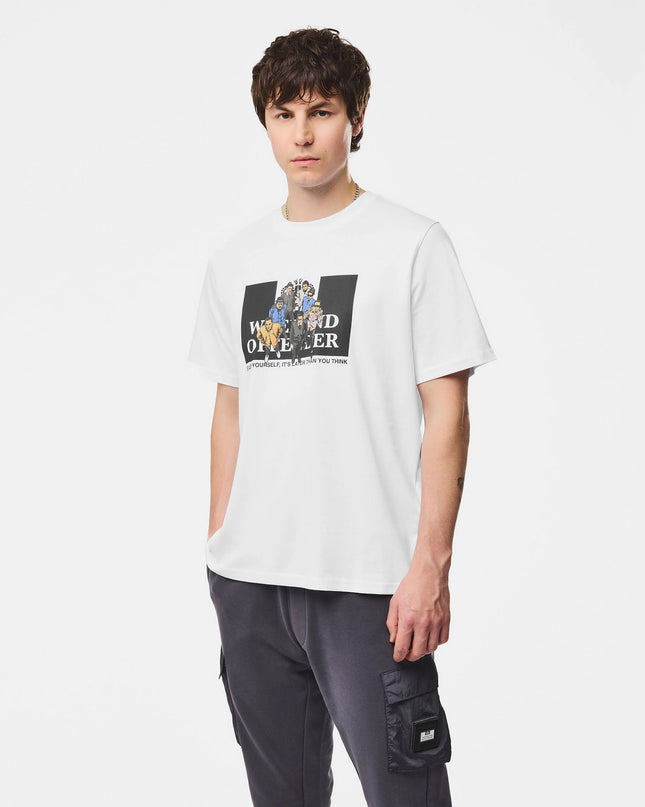 Weekend Offender Aka Graphic Tee in White