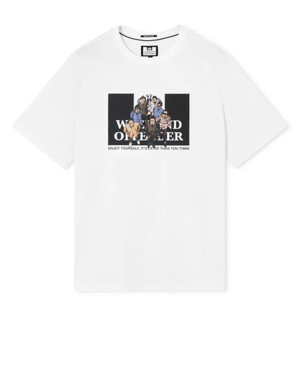 Weekend Offender Aka Graphic Tee in White