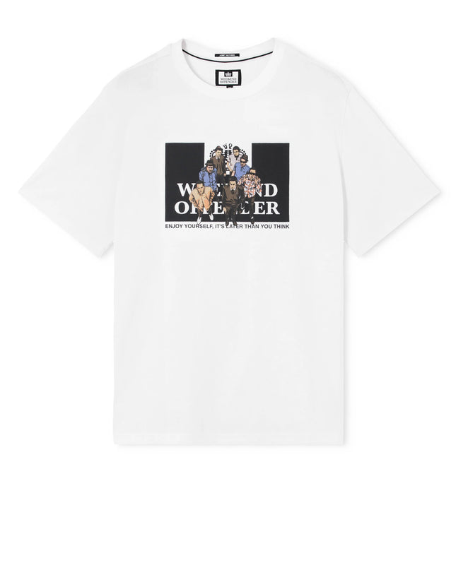 Weekend Offender Aka Graphic Tee in White