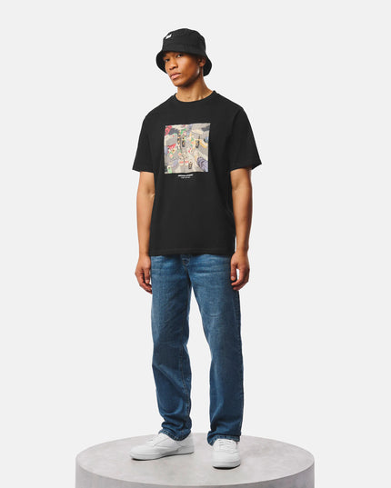 Weekend Offender Imbibo Graphic T-Shirt in Black
