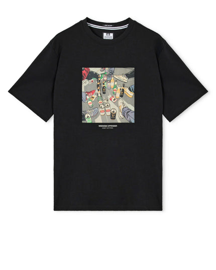 Weekend Offender Imbibo Graphic T-Shirt in Black