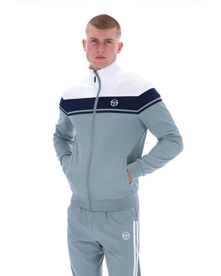Sergio Tacchini Damarindo Track Top White/Navy/Lead