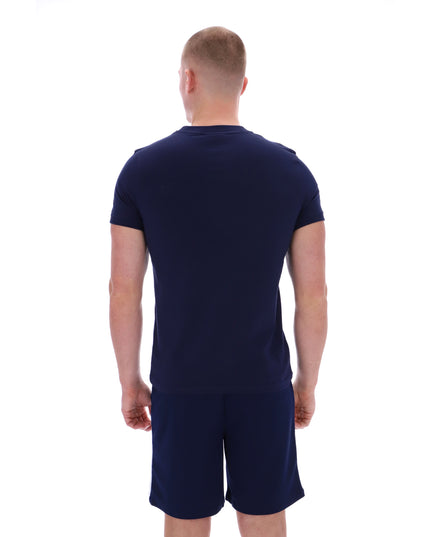 Sergio Tacchini Masters Crew Neck Tee Navy/White