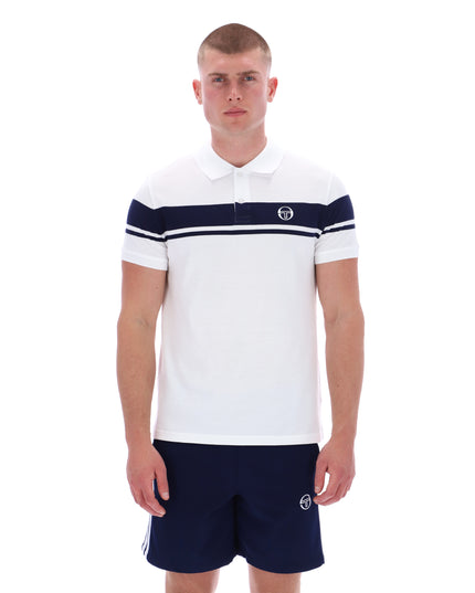 Sergio Tacchini Young Line Polo White/Navy