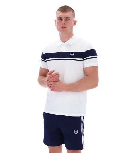Sergio Tacchini Young Line Polo White/Navy