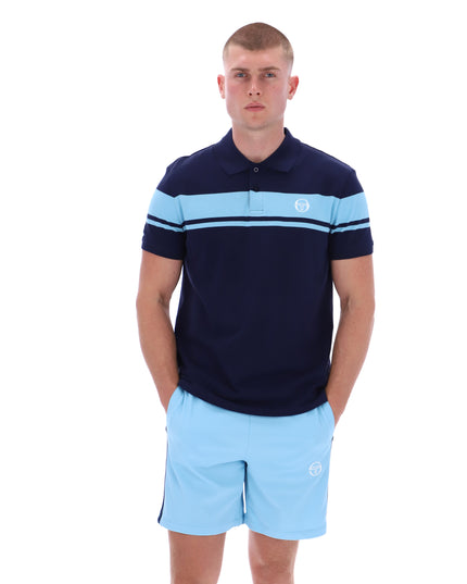 Sergio Tacchini Young Line Polo Navy/Baltic Sea