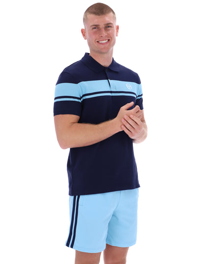 Sergio Tacchini Young Line Polo Navy/Baltic Sea
