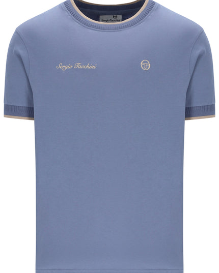 Sergio Tacchini Conte Tee in Country Blue - 168
