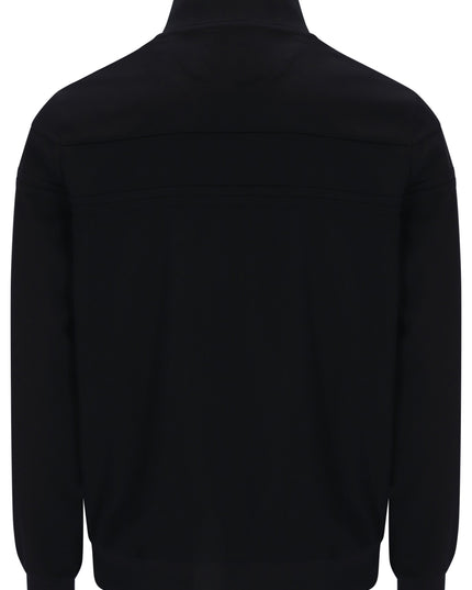 Sergio Tacchini Damarindo Track Top in Tripple Black