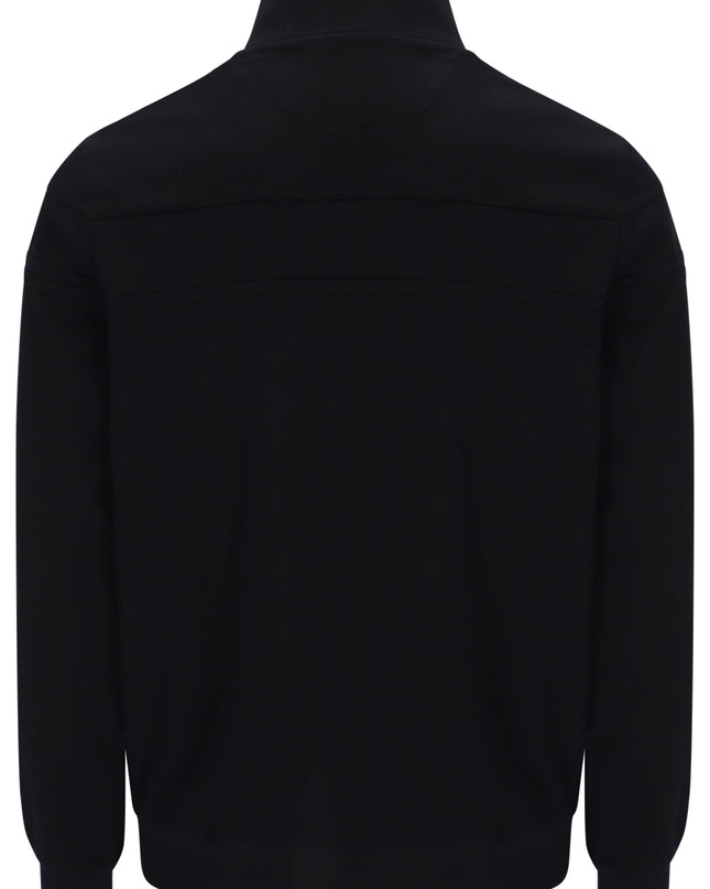 Sergio Tacchini Damarindo Track Top in Tripple Black