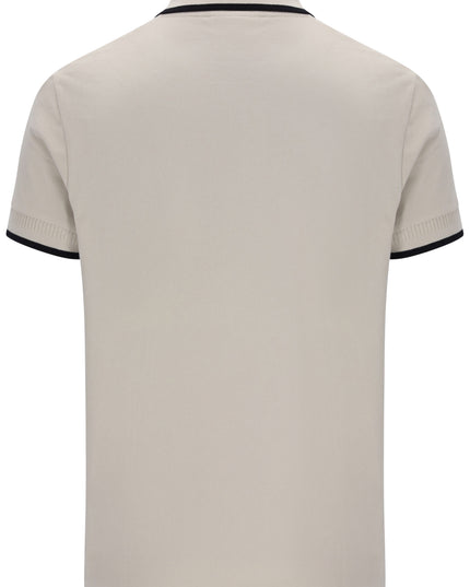 Sergio Tacchini Davide Zip Polo Shirt in Peyote