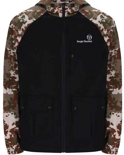 Sergio Tacchini Mancini Hooded Jacket Camo/Black