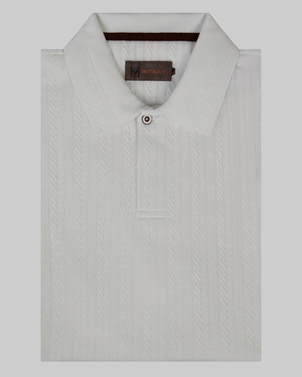 Mish Mash Quake Polo White