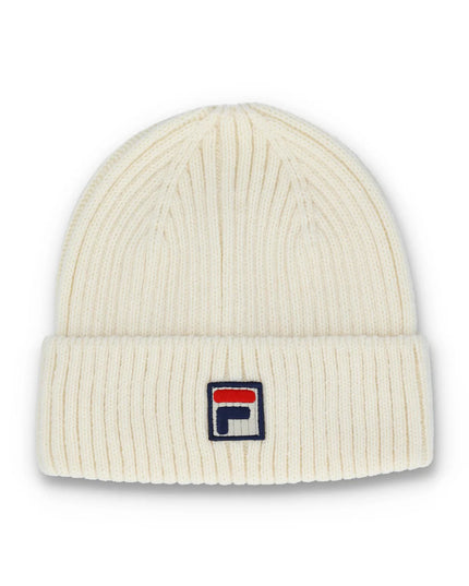Fila Ricco Ribbed Turnup Beanie Gardenia