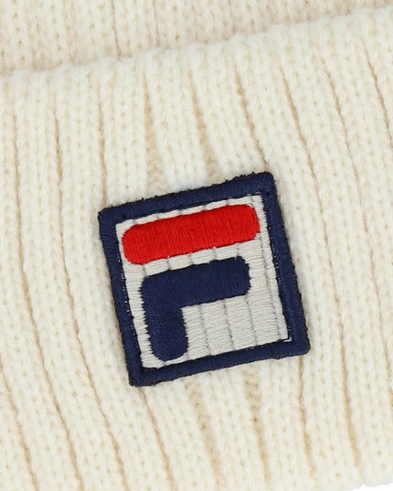 Fila Ricco Ribbed Turnup Beanie Gardenia