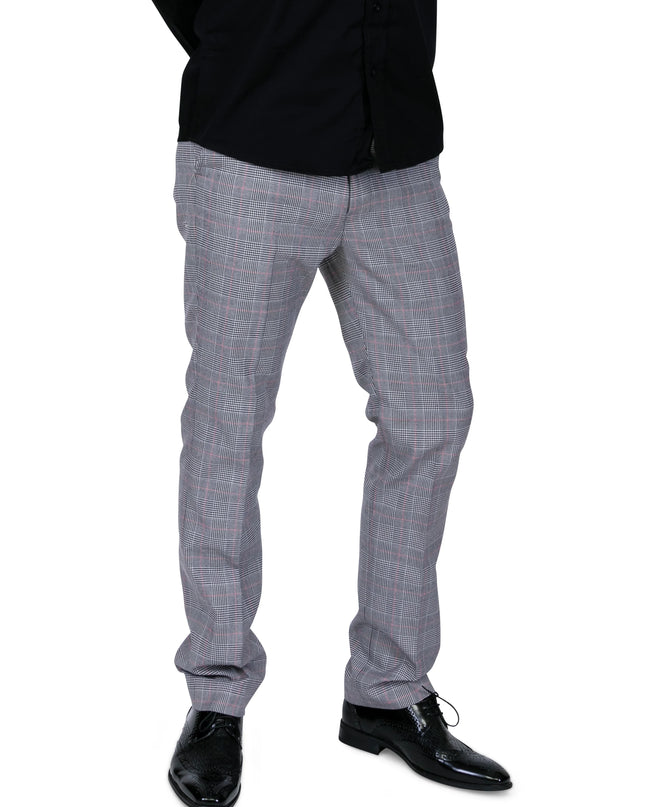Relco Classic Prince Of Wales Checked Trousers