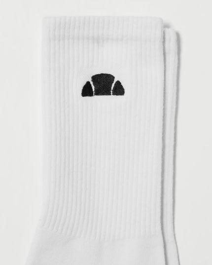 Ellesse Alacre 3-Pack Crew Socks White