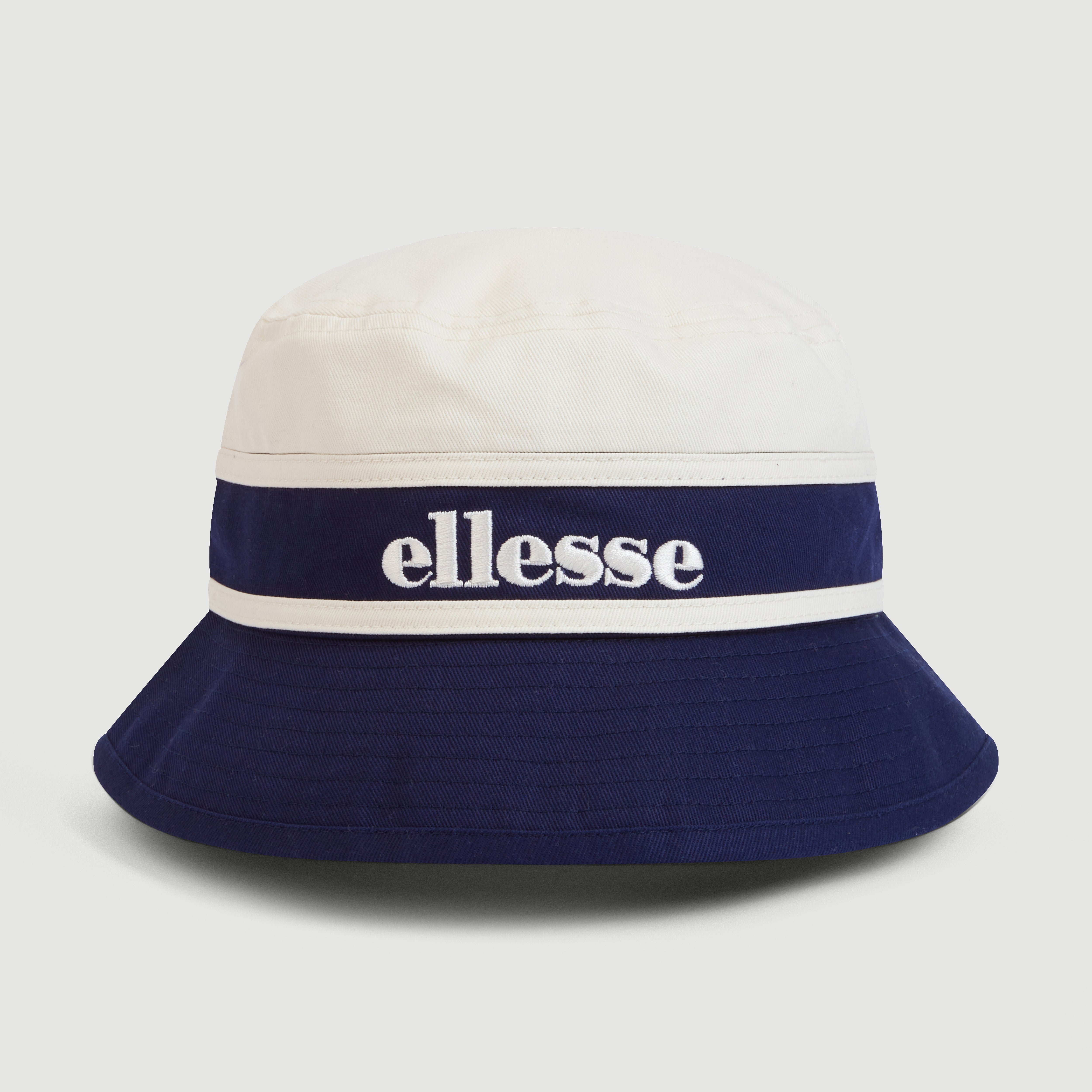 Ellesse Pozalo Bucket Hat Off White/Navy - Raw Menswear