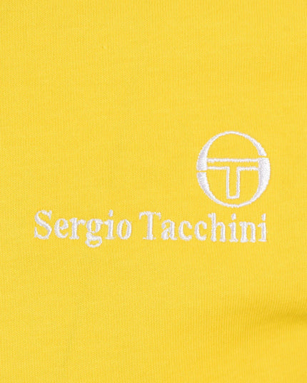 Sergio Tacchini Rainer FC Tee Cyber Yellow/Fern Green