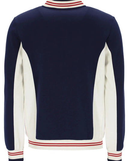 FILA Settanta Baseball Track Top Navy/Gardenia/Red - 499 Raw Menswear