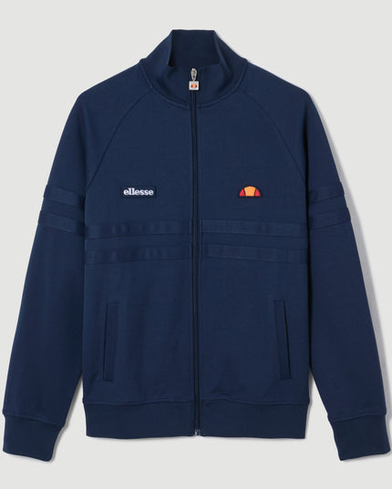 Ellesse Rimini 80s Vintage Track Top Navy Mono