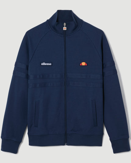 Ellesse Rimini 80s Vintage Track Top Navy Mono - 553 Raw Menswear