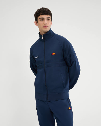 Ellesse Rimini 80s Vintage Track Top Navy Mono