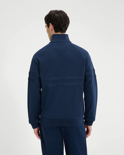 Ellesse Rimini 80s Vintage Track Top Navy Mono